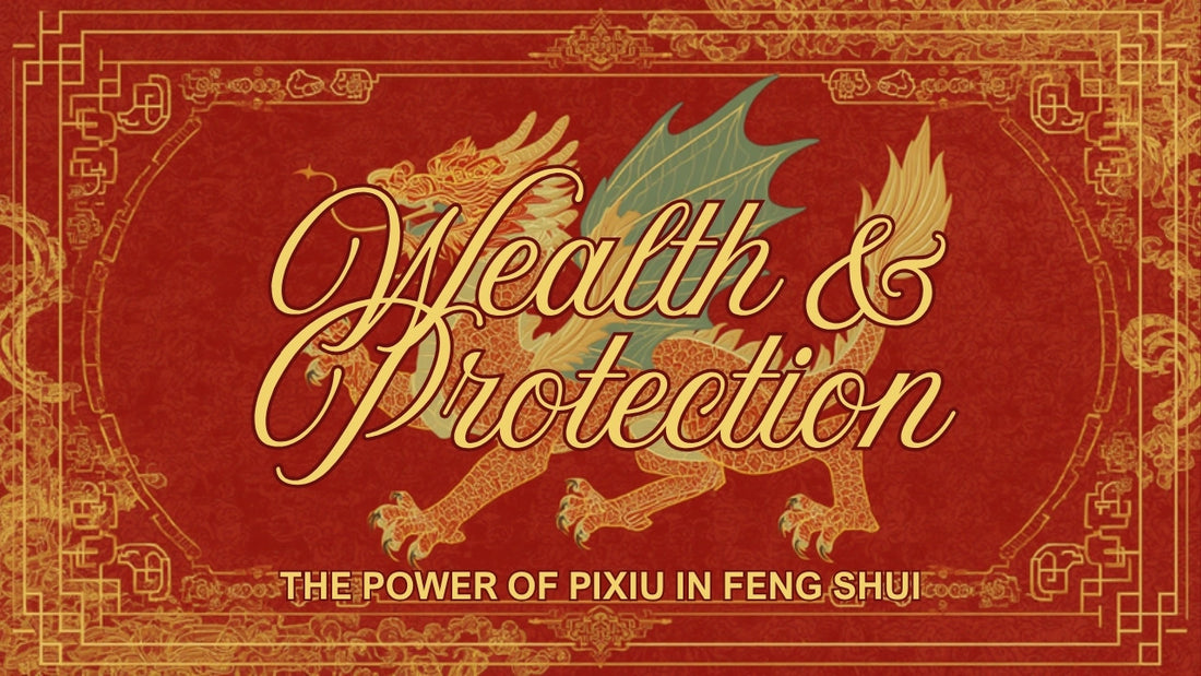 Illustration of a mythical Pixiu, a symbol of wealth and protection in Chinese culture