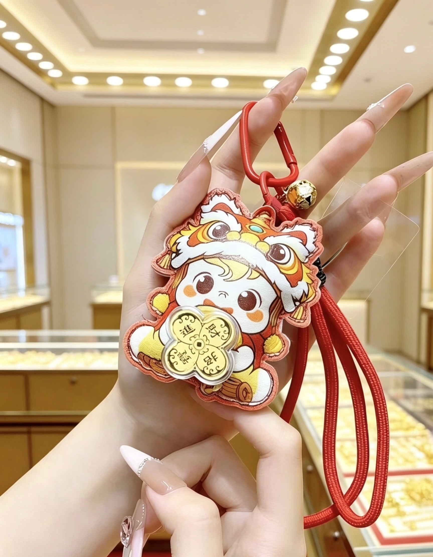 National Trend Keychain – Fortune & Celebration Gift Accessory
