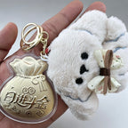 Lucky Fortune Bag Keychain – Cute Prosperity Charm