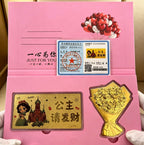 Gold Foil Rose Bouquet Anniversary Luxury Flower Gift Set