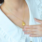 Hetian Jade Necklace – Spiritual Blessing & Retro Elegance