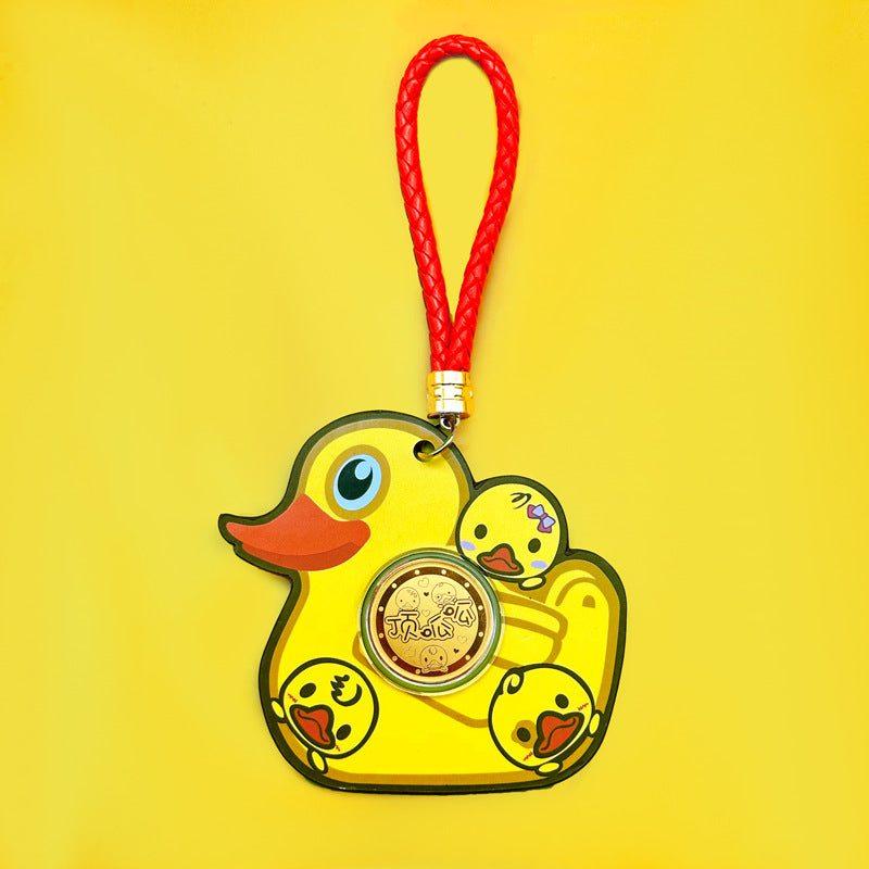 Little Yellow Duck Keychain – Cute & Playful Everyday Accessory