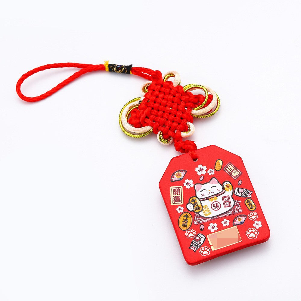 Lucky Cat Pendant – Fortune & Happiness Charm