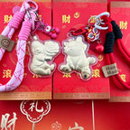 Lucky Bear Keychain – Cute Fortune Phone Charm