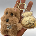 Lucky Fortune Bag Keychain – Cute Prosperity Charm