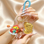 Pixiu Wealth Keychain – Prosperity & Fortune Pendant