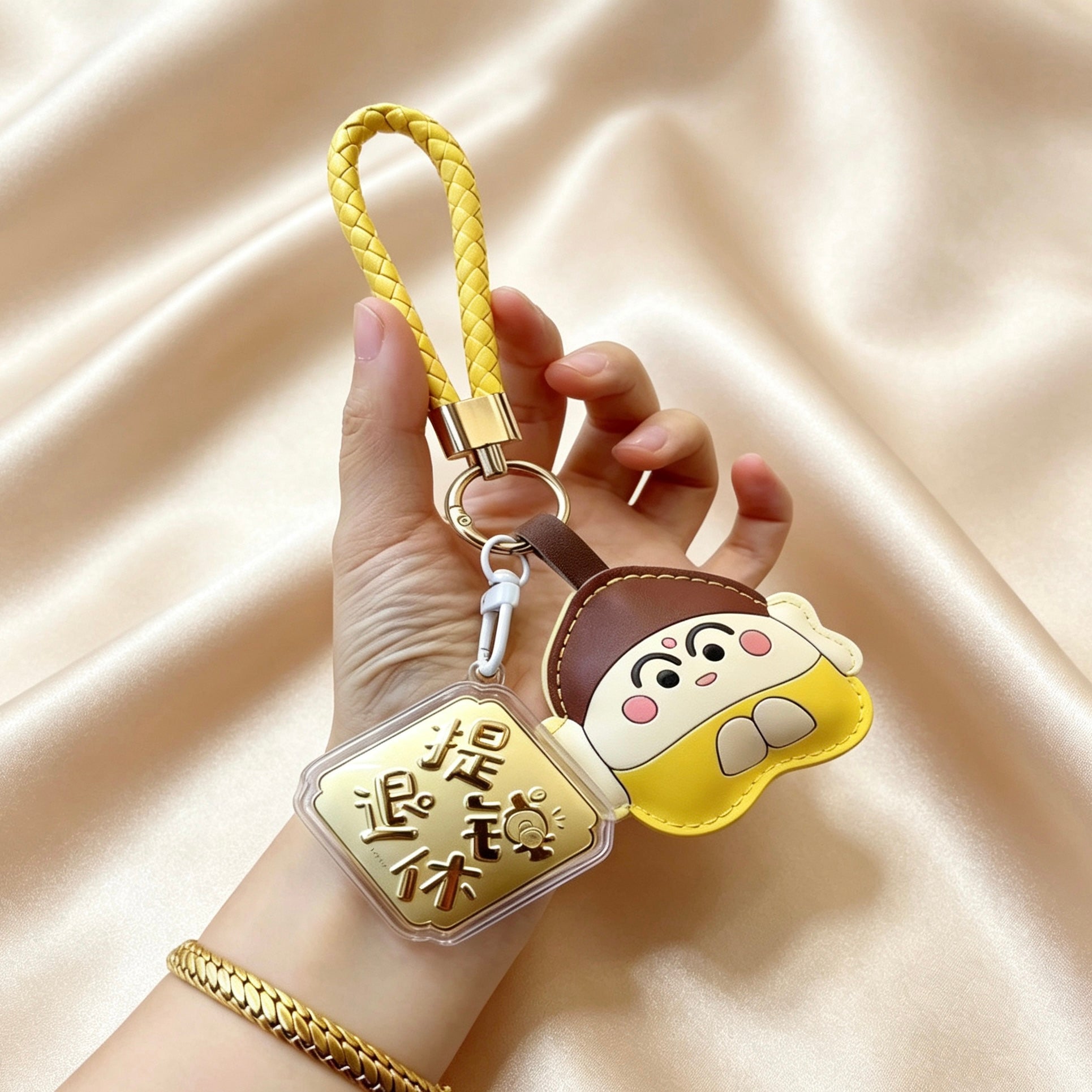 Lucky Blessing Phone Charm – Prosperity & Fortune Pendant
