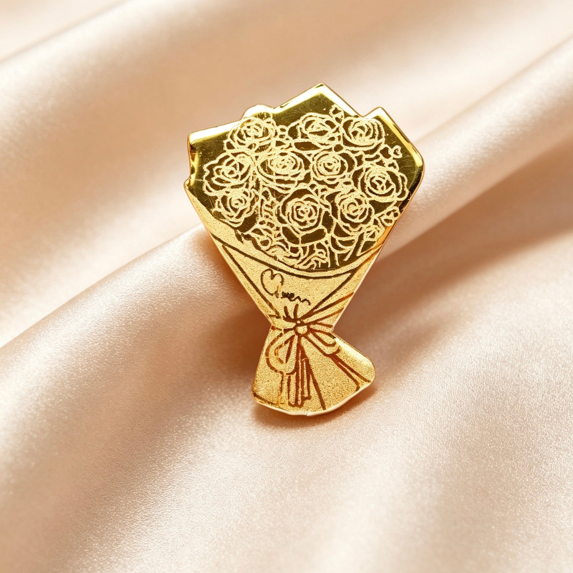 Pure Gold 999 Phone Sticker & Charm – Auspicious Feng Shui Mobile Decor