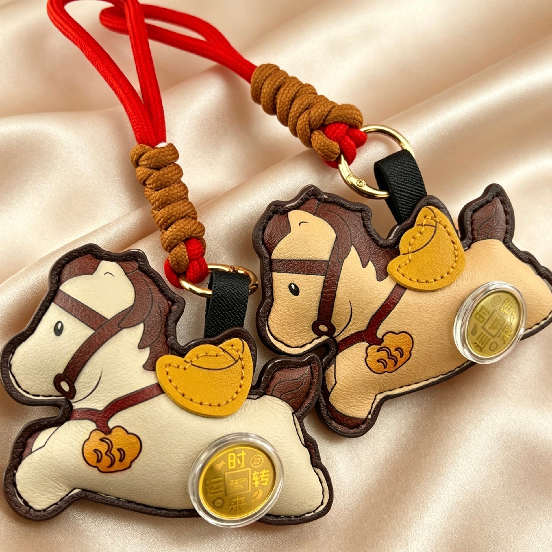 Year of the Horse Lucky Charm – Prosperity Bag Pendant