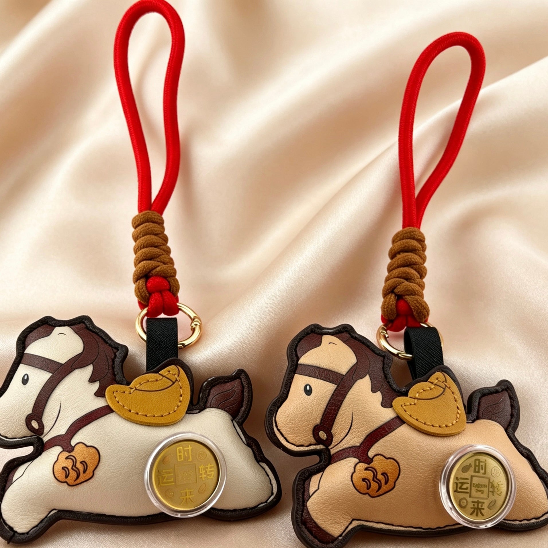 Year of the Horse Lucky Charm – Prosperity Bag Pendant