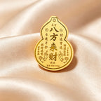 Pure Gold 999 Phone Sticker & Charm – Auspicious Feng Shui Mobile Decor
