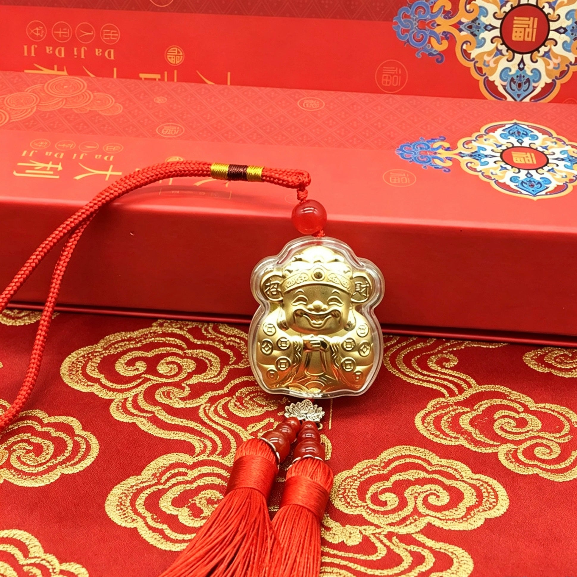 Lucky God of Wealth Pendant – Bring Fortune & Prosperity