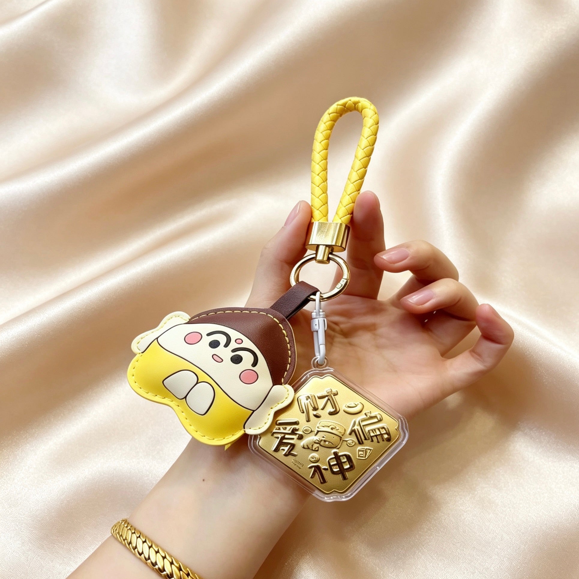 Lucky Blessing Phone Charm – Prosperity & Fortune Pendant