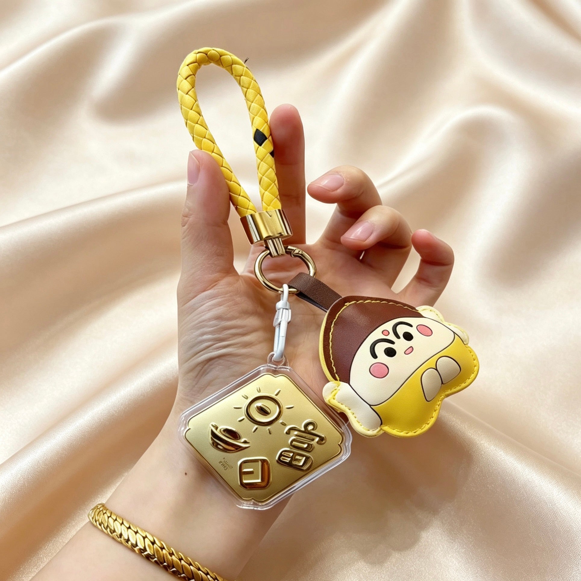 Lucky Blessing Phone Charm – Prosperity & Fortune Pendant