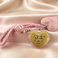 Lucky Fortune Love Keychain – Pure Gold Prosperity Charm