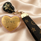 Lucky Fortune Love Keychain – Pure Gold Prosperity Charm