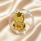 Pure Gold 999 Phone Sticker & Charm – Auspicious Feng Shui Mobile Decor