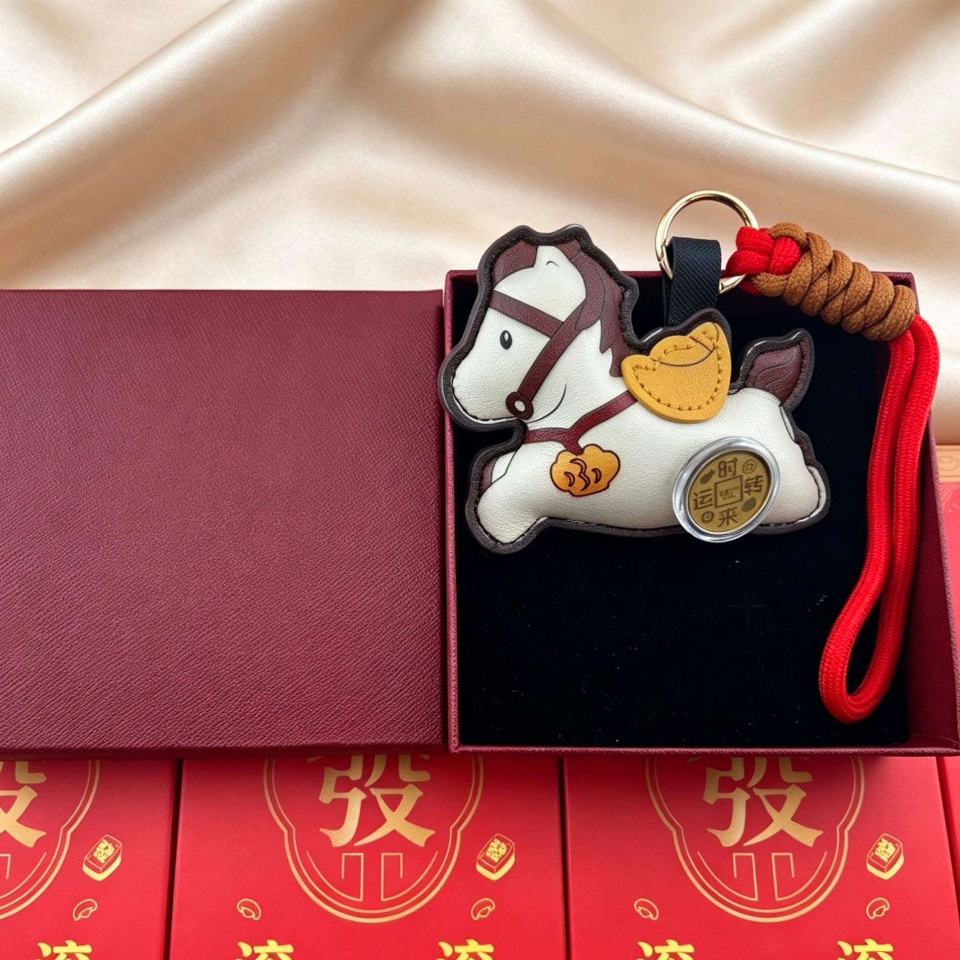 Year of the Horse Lucky Charm – Prosperity Bag Pendant