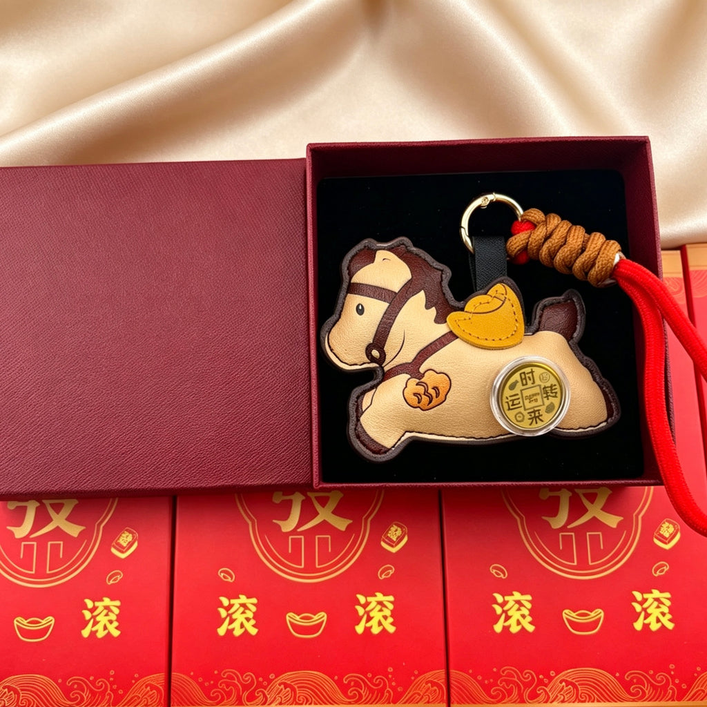 Year of the Horse Lucky Charm – Prosperity Bag Pendant