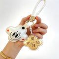 Gold Money Keychain – Lucky Fortune & Prosperity Accessory
