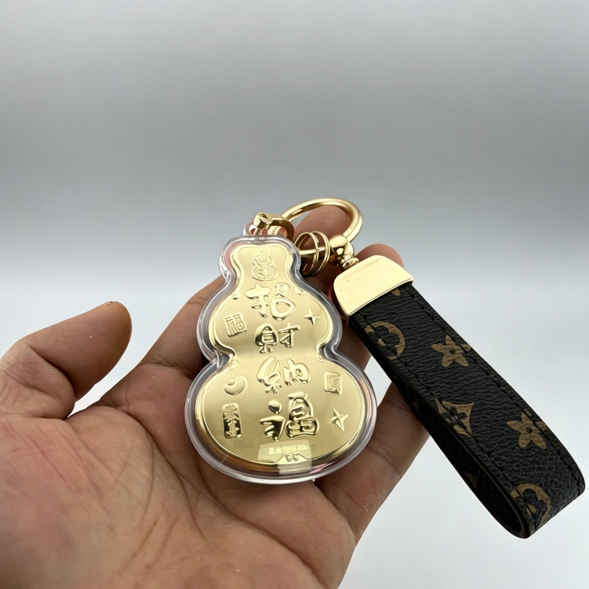 Gourd Keychain Pendant – Lucky Blessing & Prosperity Charm