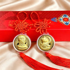 Year of the Snake Car Hanging – Luck & Prosperity Ornament