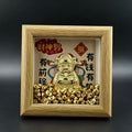 God of Wealth Ornament – Prosperity & Fortune Decorative Charm