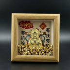 God of Wealth Ornament – Prosperity & Fortune Decorative Charm