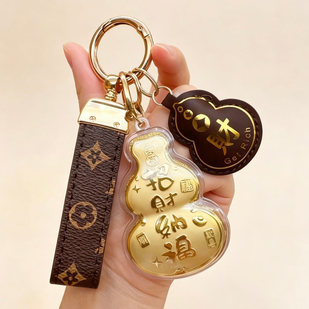 Lucky Blessing Keychain – Creative Fortune & Prosperity Accessory