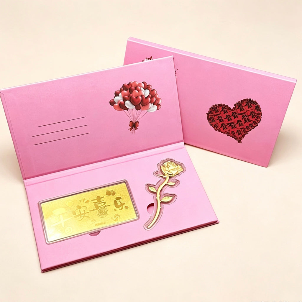 Gold Banknote Gift – Auspicious Wealth & Blessing Card