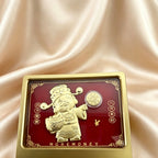Gold Foil Lucky Wealth Feng Shui Desktop Decoration Display Gift Set