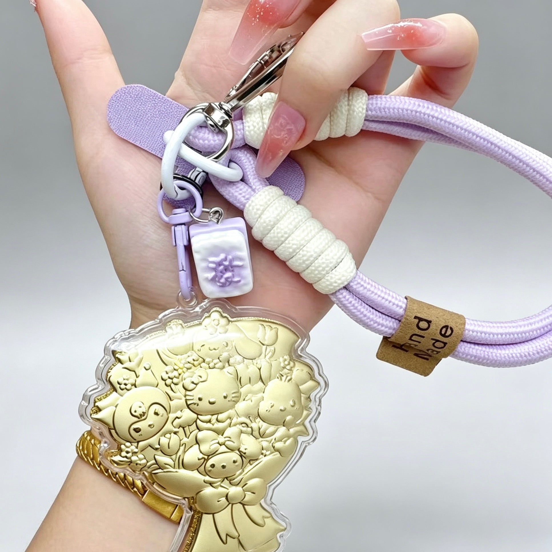 Cartoon Bouquet Keychain – Cute & Stylish Floral Accessory