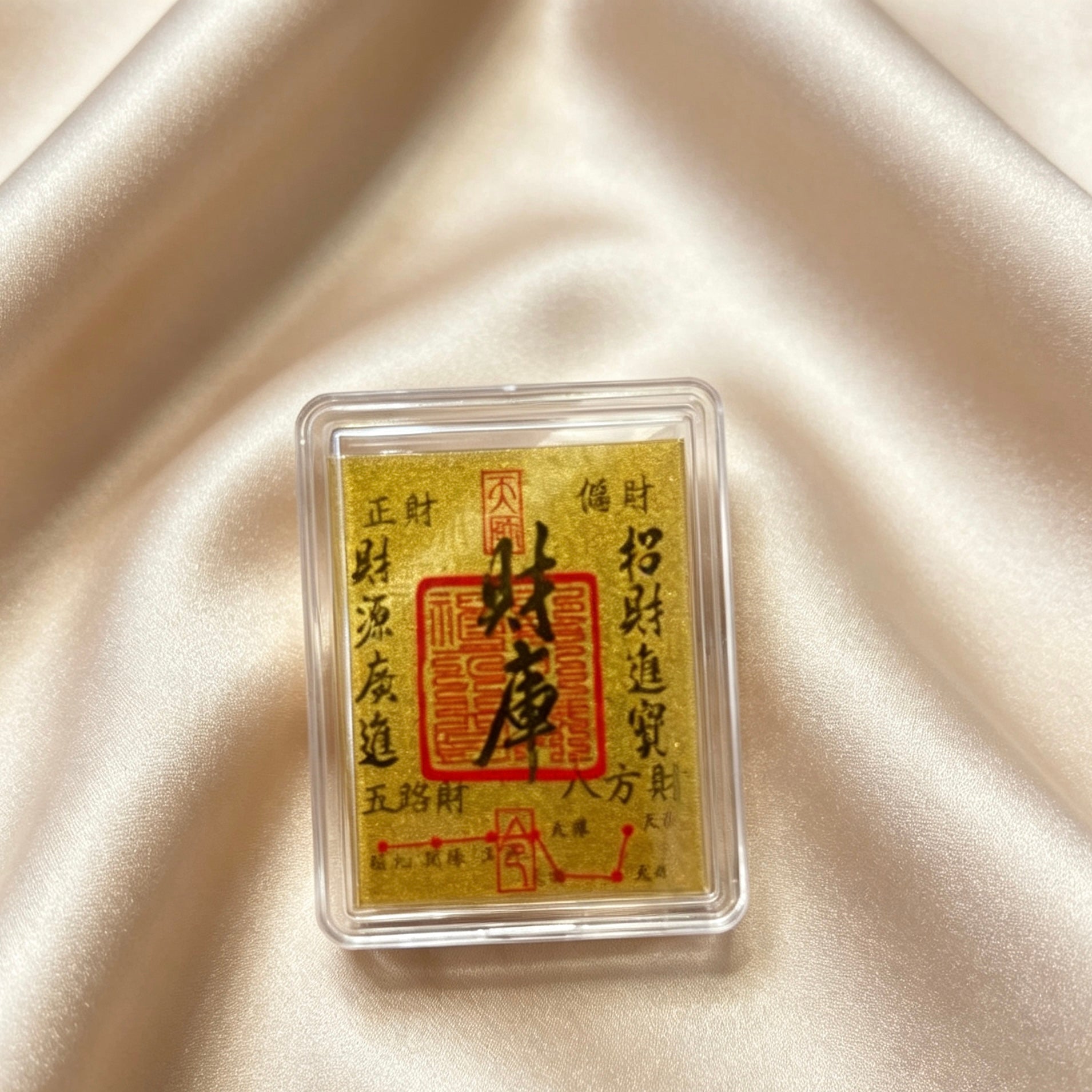 Gold Foil Lucky Banknote Red Packet Prosperity Wealth Gift