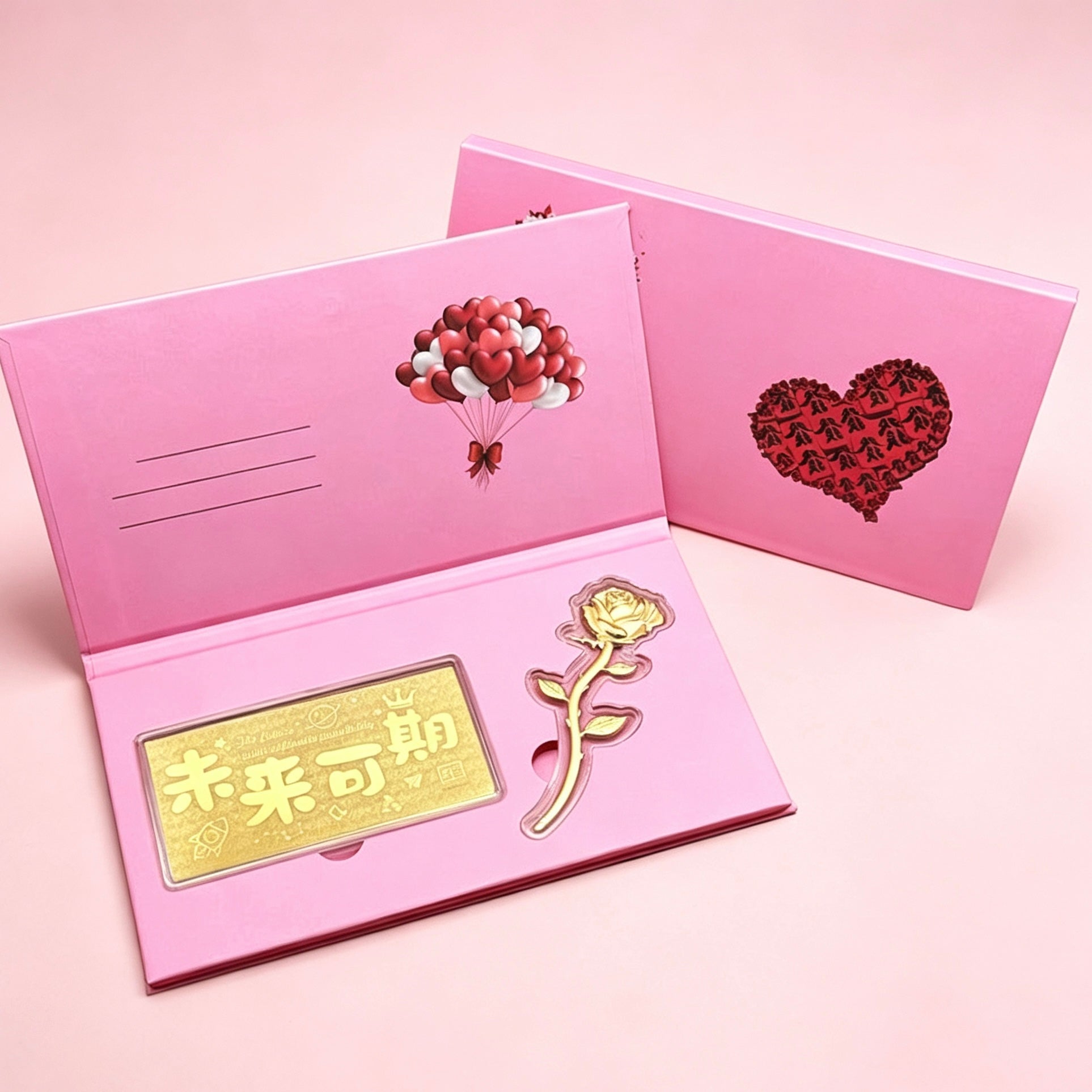 Gold Banknote Gift – Auspicious Wealth & Blessing Card