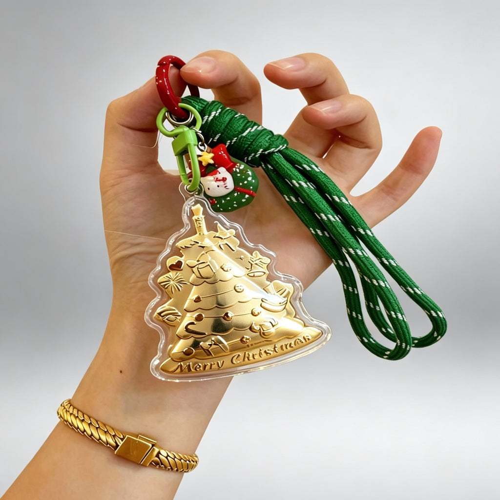 Christmas Gift Keychain – Cute & Festive Lucky Accessory