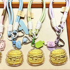 Food-Themed Keychain – Cute & Fun Cartoon Accessory