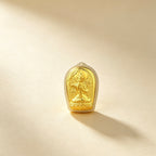Chinese Zodiac Guardian Buddha Gold Statue Feng Shui Protection Ornament Gift Set