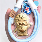 Cartoon Robot Cat Keychain – Cute & Fun Everyday Accessory