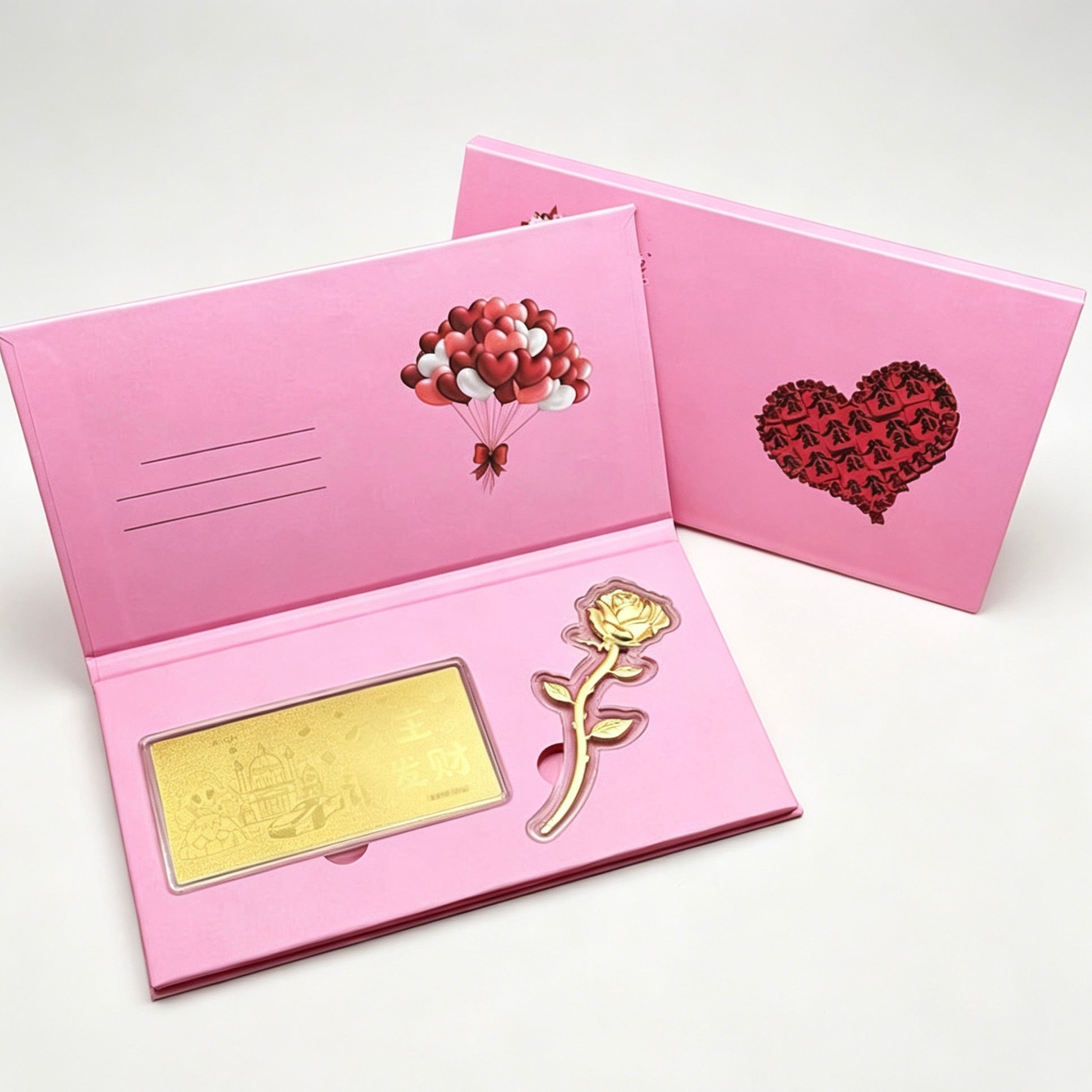 Gold Banknote Gift – Auspicious Wealth & Blessing Card