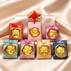 Gold Foil Lucky Cute Cat Hanging Ornament Gift