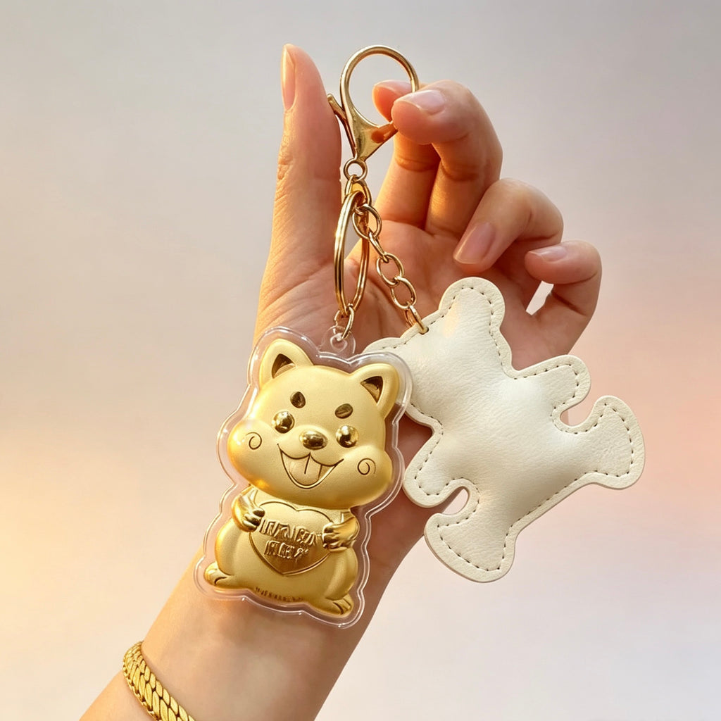 Cute Character Phone Charm – Lucky & Playful Everyday Accessory