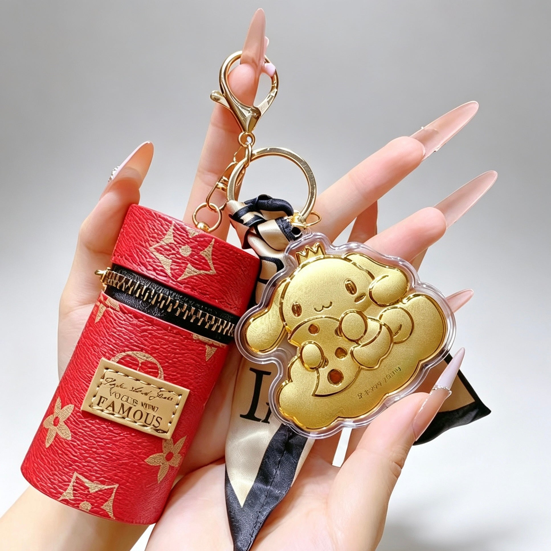Get Rich Keychain – Cute Fortune & Prosperity Accessory