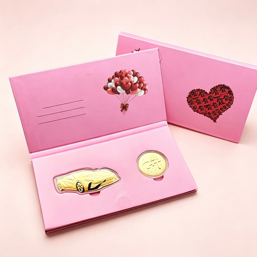 Gold Banknote Gift – Auspicious Wealth & Blessing Card