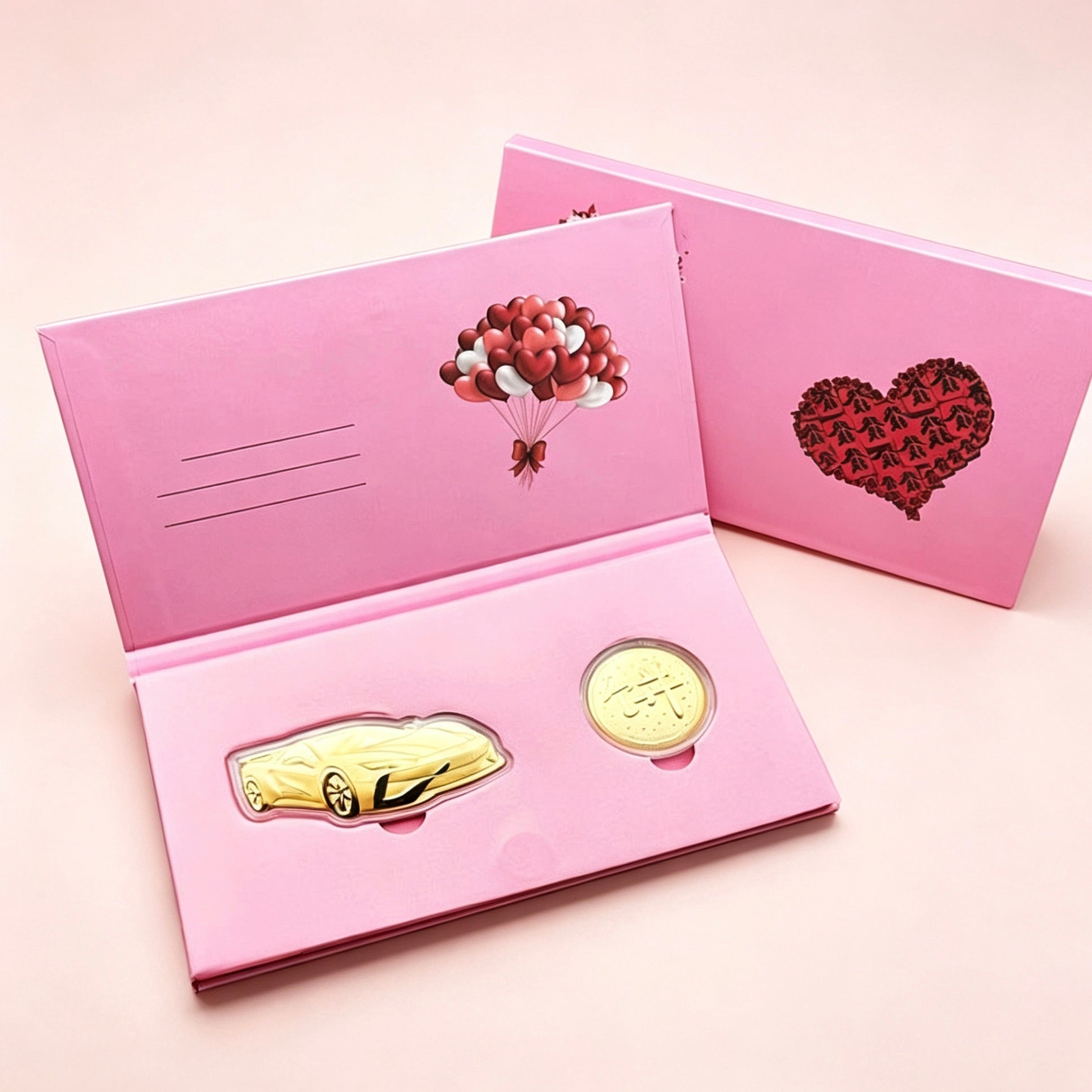 Gold Banknote Gift – Auspicious Wealth & Blessing Card