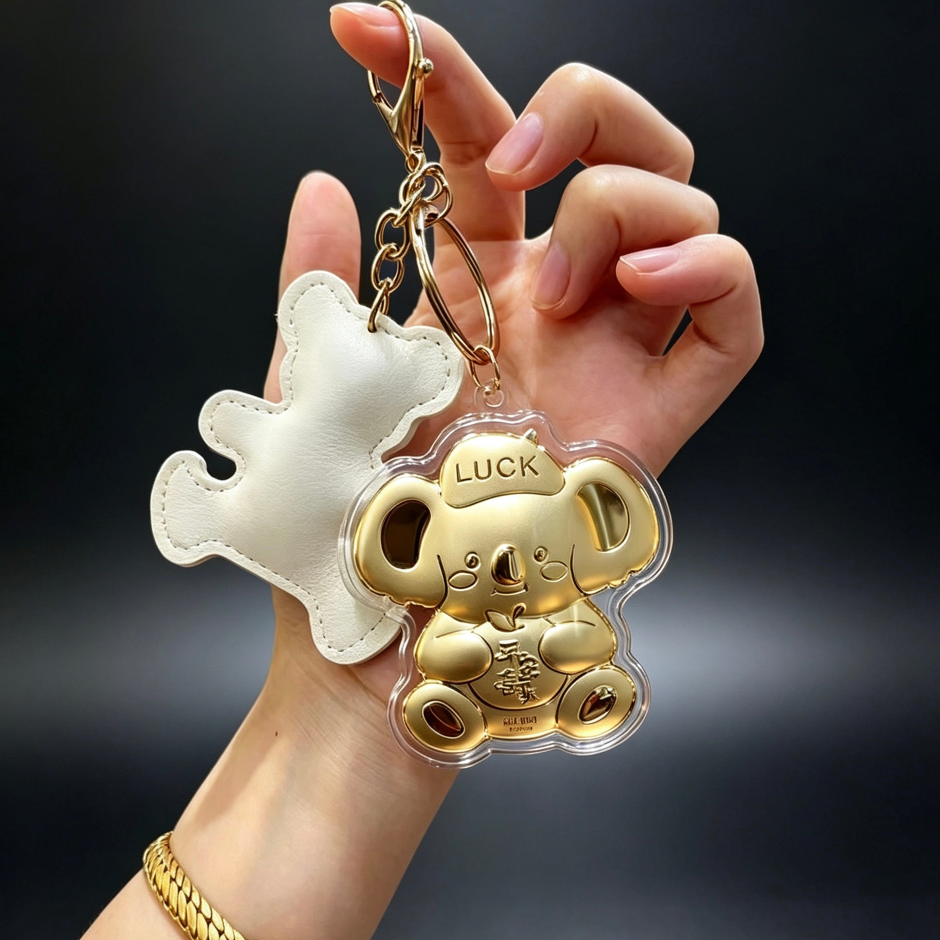 Cute Character Phone Charm – Lucky & Playful Everyday Accessory