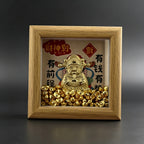 God of Wealth Ornament – Prosperity & Fortune Decorative Charm