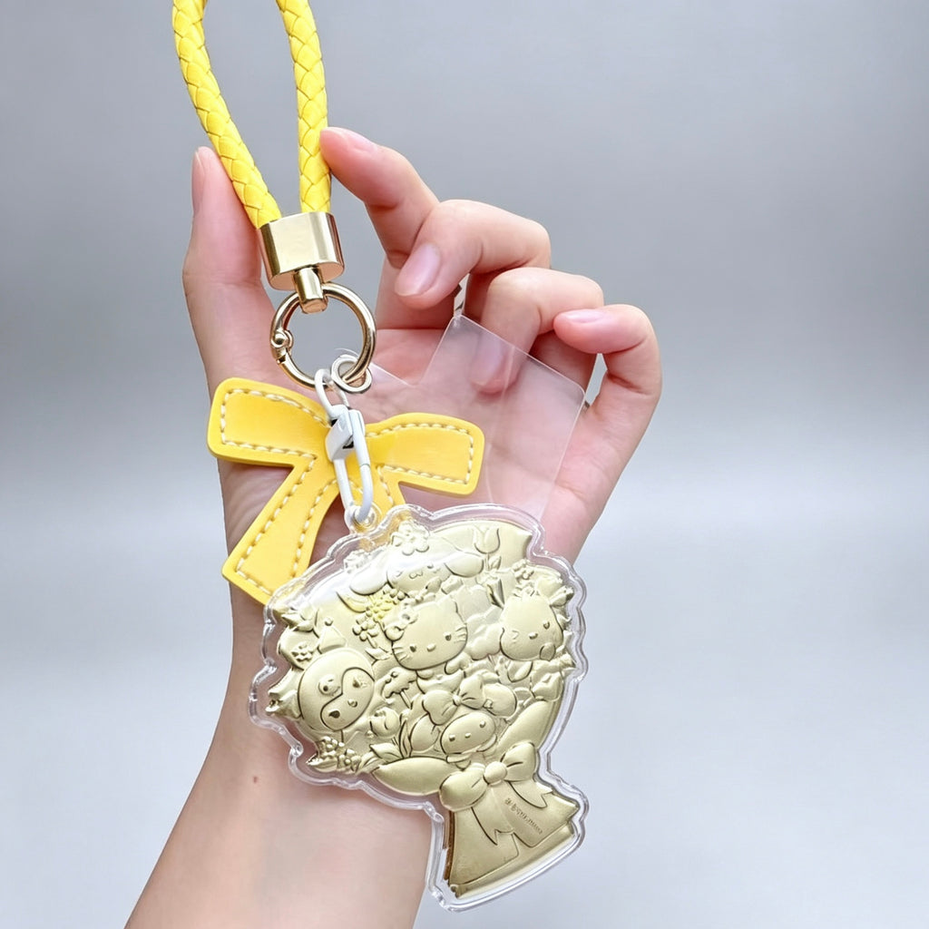 Cartoon Bouquet Keychain – Cute & Stylish Floral Accessory