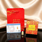 Chinese Mazu Blessing Pendant Amulet Gold Religious Charm Necklace Lucky Protection Gift Set