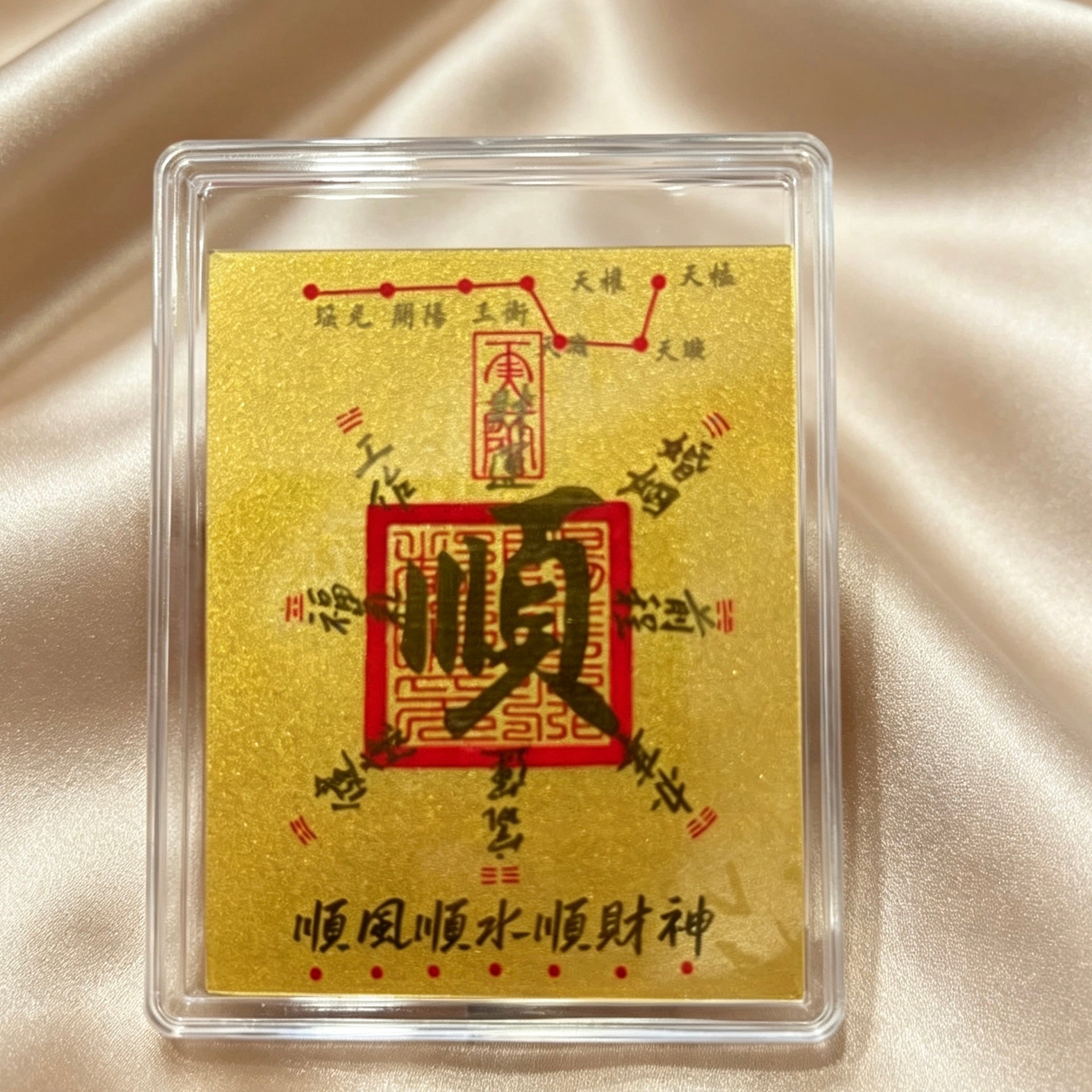 Gold Foil Lucky Banknote Red Packet Prosperity Wealth Gift