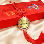 Year of the Snake Car Hanging – Luck & Prosperity Ornament
